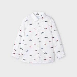 Mayoral Boys Racing Car Printed Shirt 4110