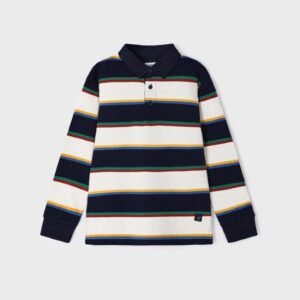Mayoral Boys Striped Polo Shirt 4102