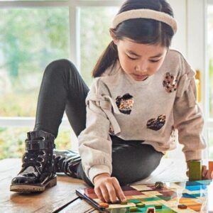 Mayoral Mini Girls 2pcs Black Legging Set 4786