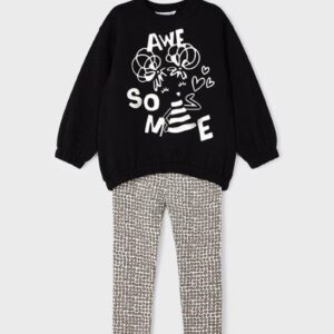 MG Mayoral Black Legging Set 4791