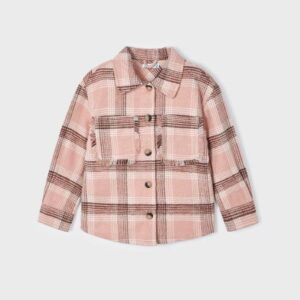 MG Mayoral Overshirt Pink Check 4198