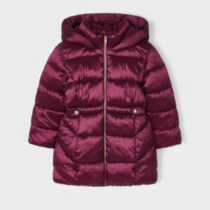 MG Mayoral Quilted Blackberry Coat 4413